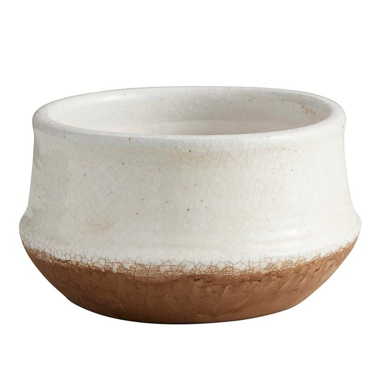 White Matte Flower Pot