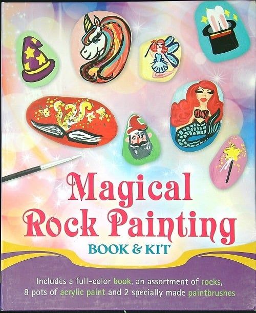 MAGICAL ROCK PAINTING BOOK &amp; KIT