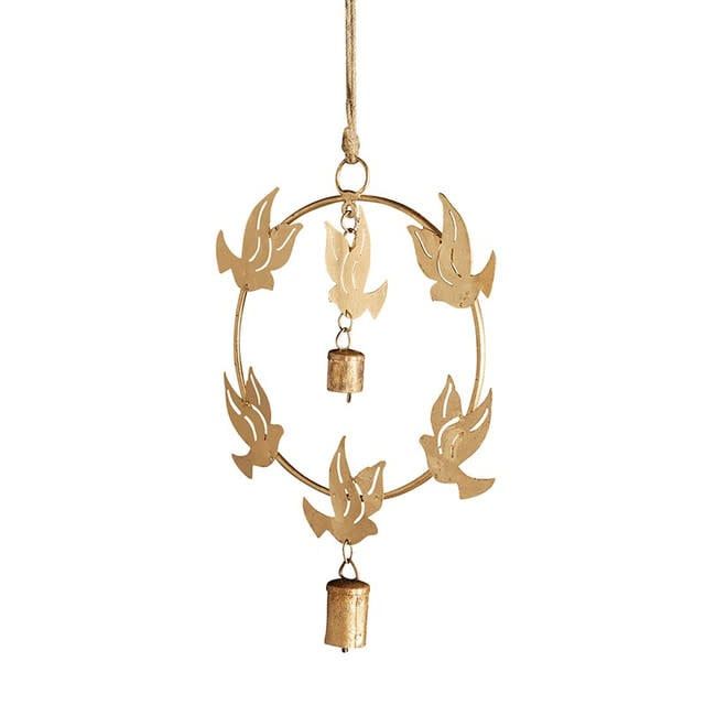 Dove Bell Wall Decor