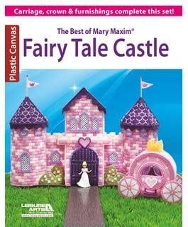 Leisure Arts Stitchery The Best Of Mary Maxim Fairy Tale Castle Plastic Canvas Book