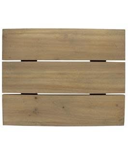 Sierra Pacific Crafts Wood Wall Hanger Slat Board 3 Planks 12&quot; Natural