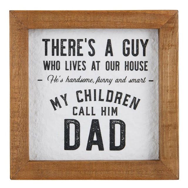 Framed Tabletop - Call him Dad