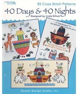 Leisure Arts 40 Days &amp; 40 Nights Cross Stitch Book