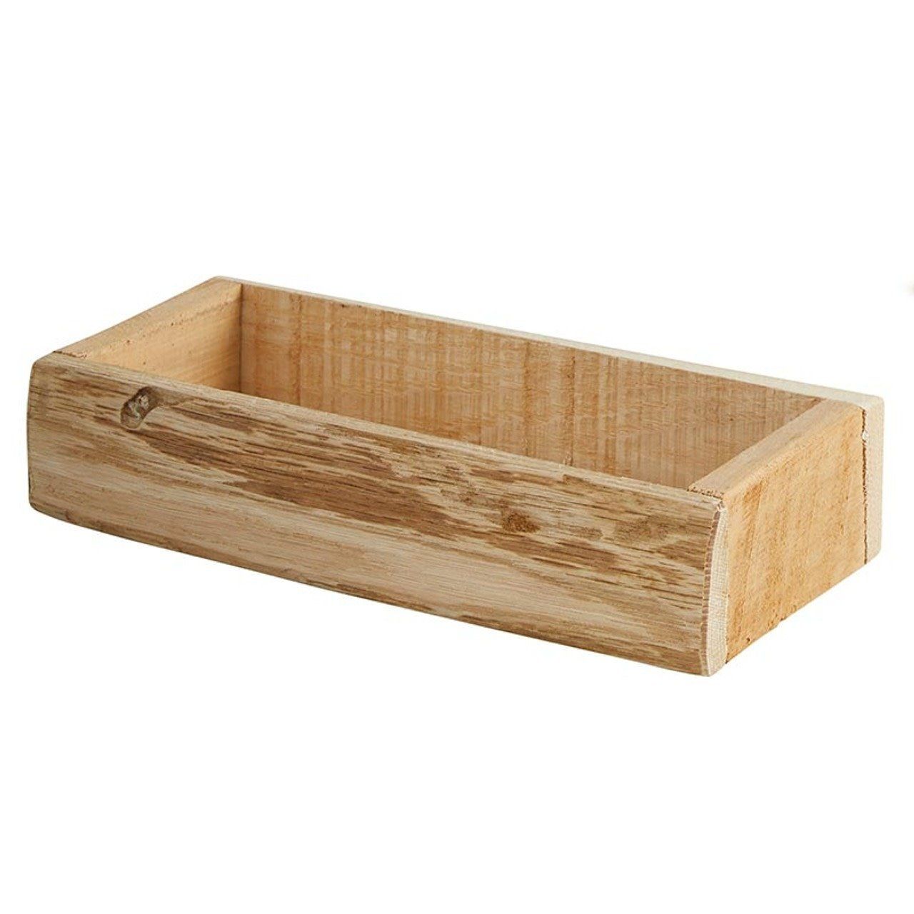 Rectangular Wood Planter - Small