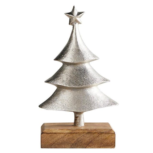 Xmas Tree with Base - Silver