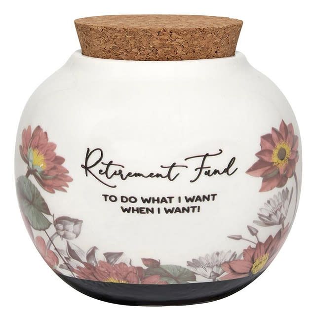Retirement Fund Money Jar