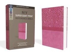 Super Giant Print NIV, Pink