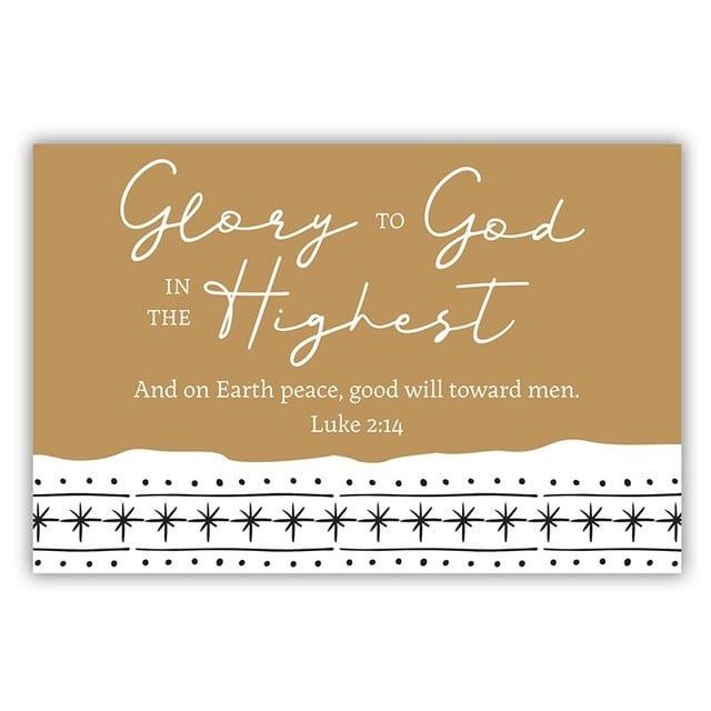 Pass It On - Glory to God in the Highest