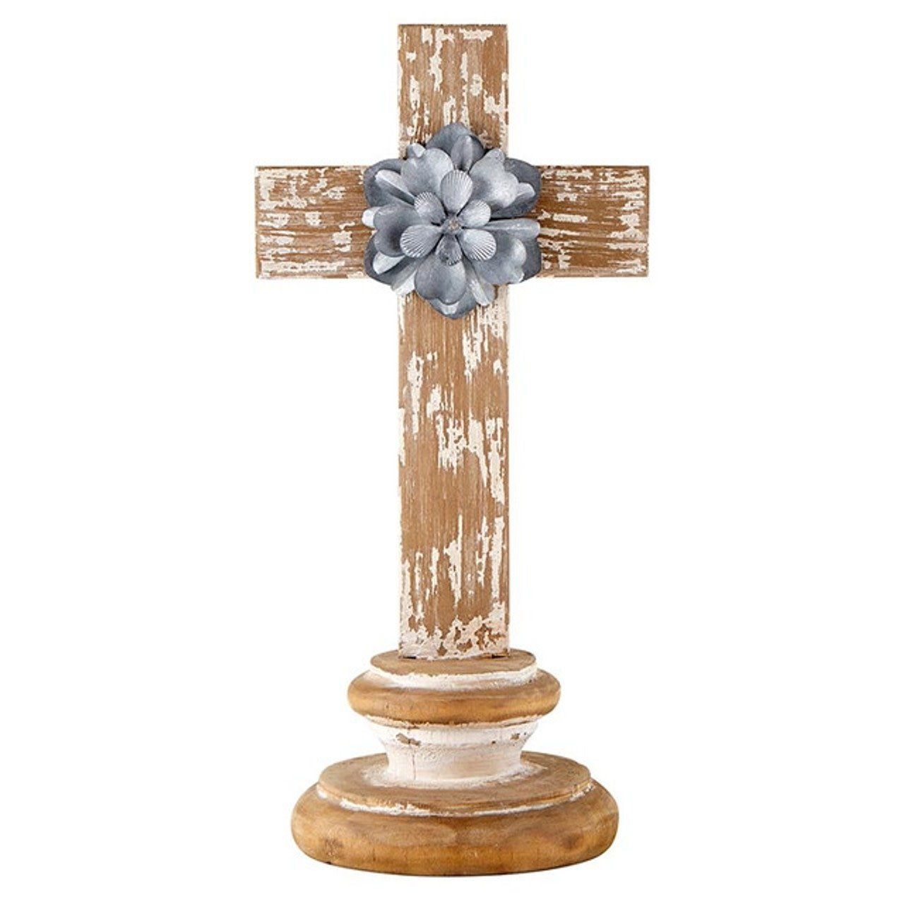 Standing Cross - Round Base