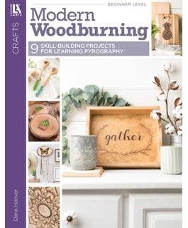 Leisure Arts Modern Woodburning Book