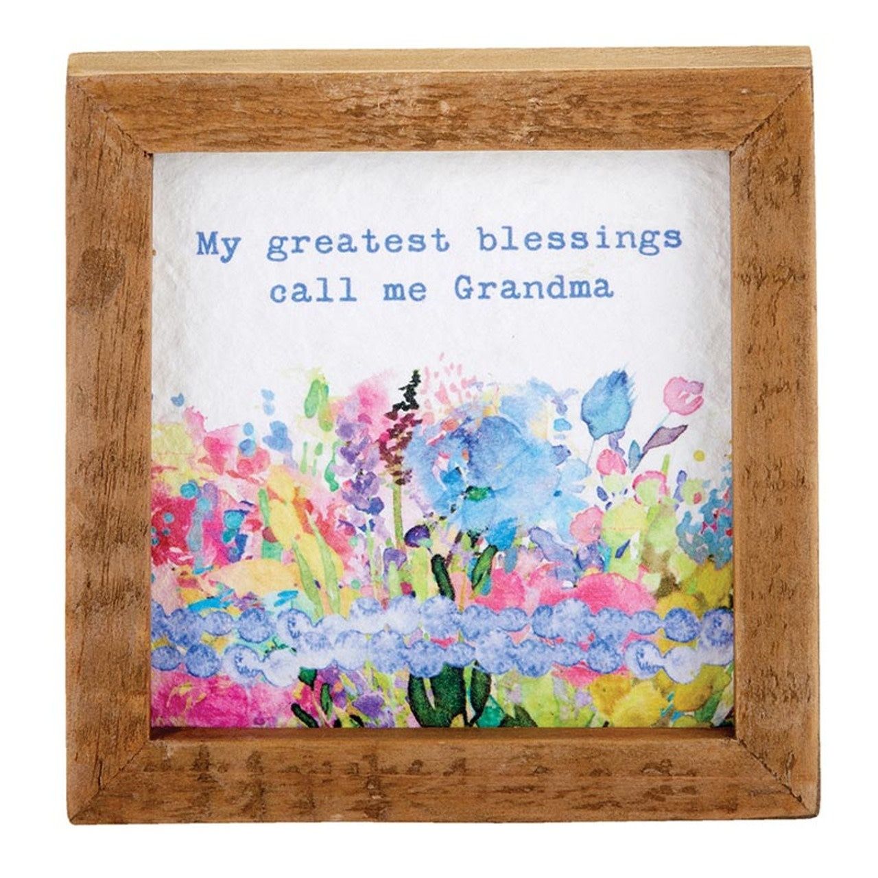Framed Tabletop - Call me Grandma