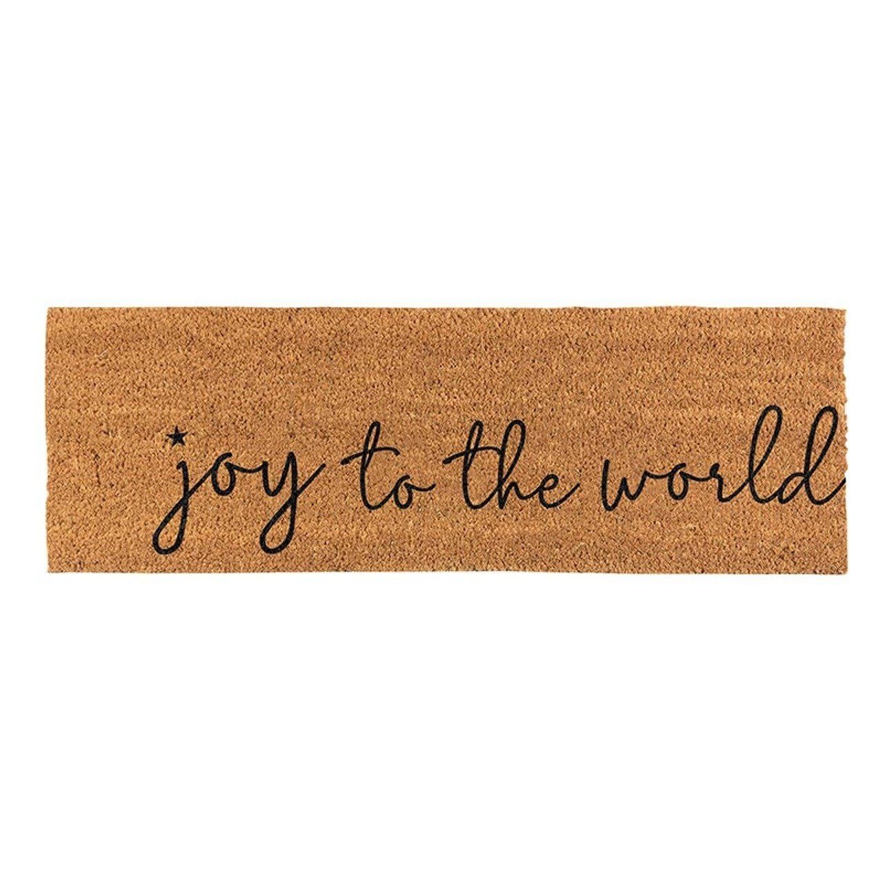 Coir Doormat - Joy to the World