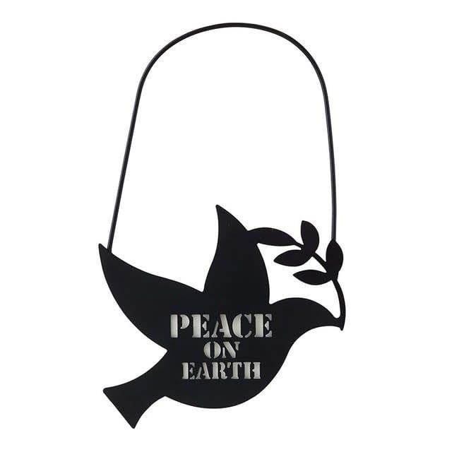 Peace Dove Silhouette Ornament