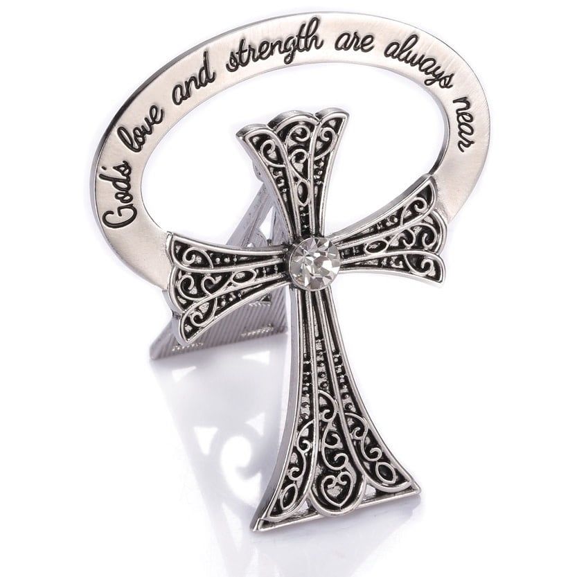 BEDSIDE CROSS 1 CRYSTAL
