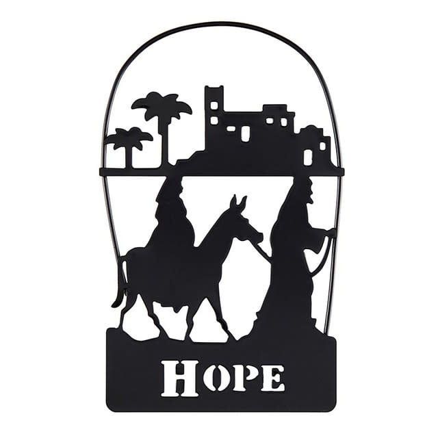 Journey to Bethlehem Silhouette Ornament