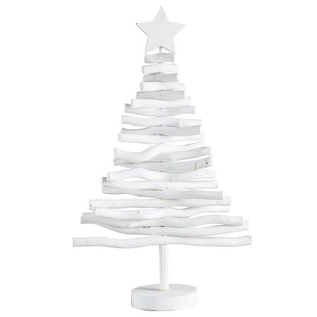Wooden Christmas Tree with Star
