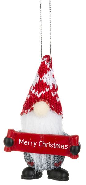 Ornament - Merry Christmas Gnome