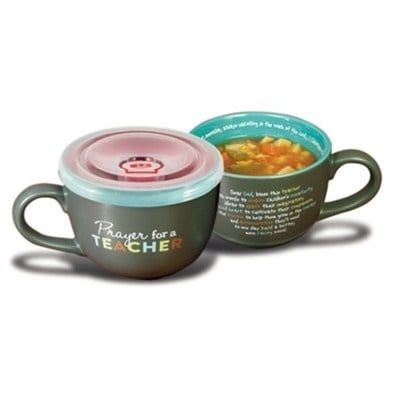 Prayer for A Teacher Soup Mug w/cover