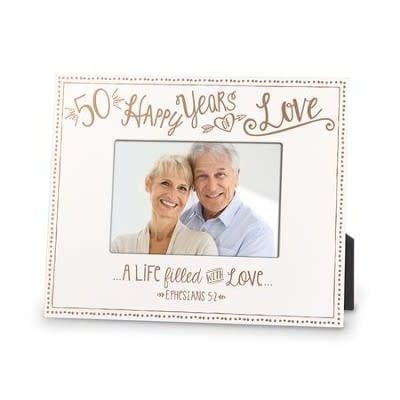 50 Happy Years Photo Frame