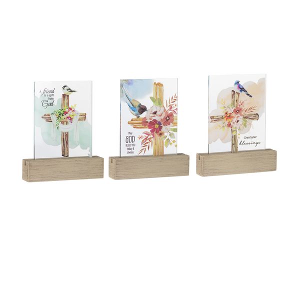 Flowers of Faith - Desk Plaque
