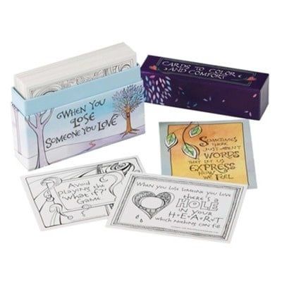 When You Lose Someone You Love Card Box