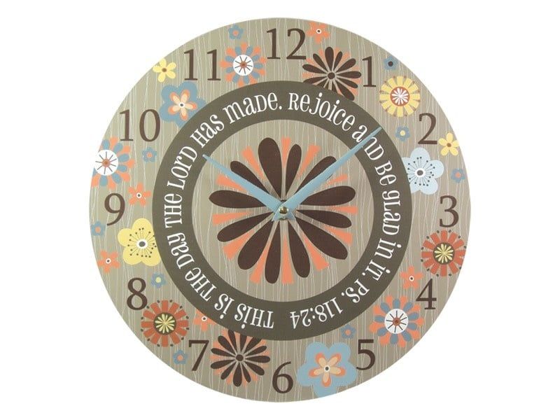 Wall Clock Rejoice and Be Glad