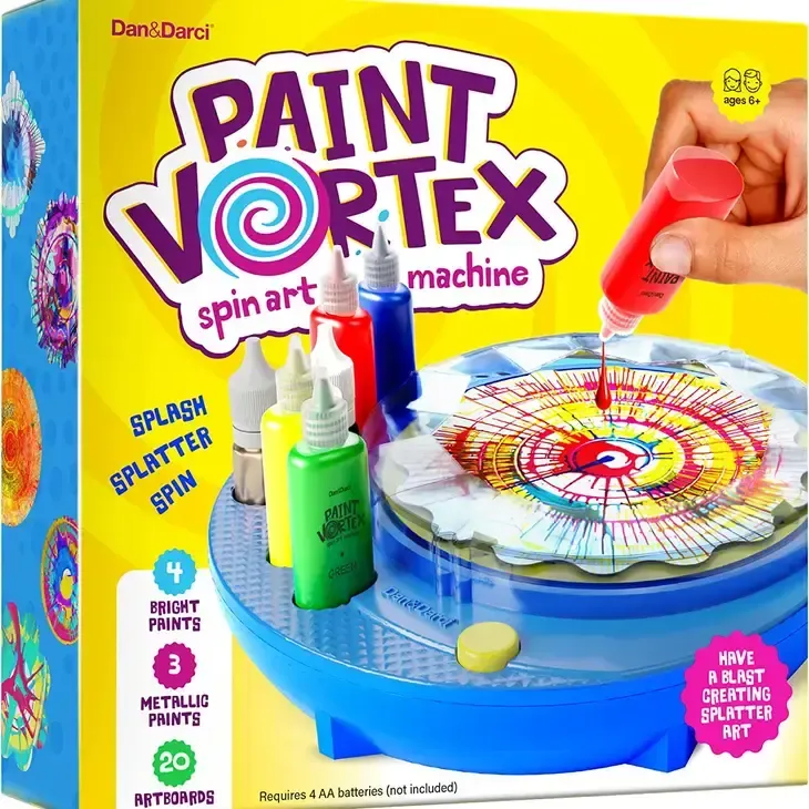 Spin Art Machine Kit - Paint Spiral Station Center