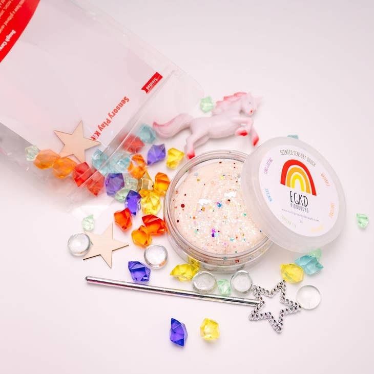 Unicorn Rainbow (Vanilla Buttercream) Sensory Dough Play Kit