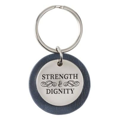 Strength and Dignity Keyring