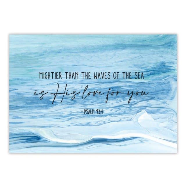 Post Card - Mightier than the Waves