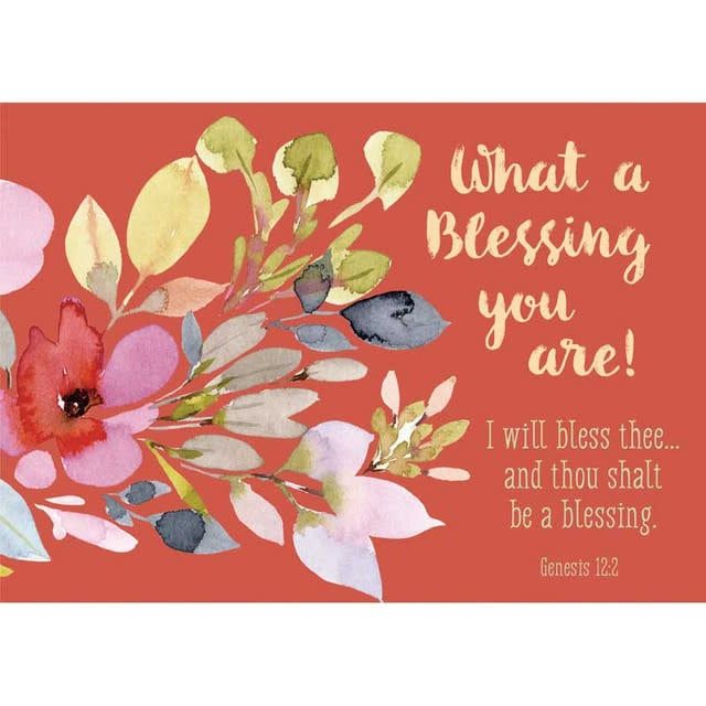 Postcard What a Blessing you are