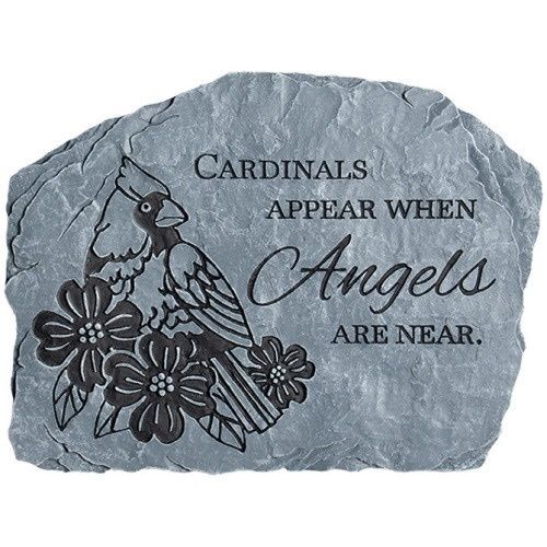 Cardinals Garden Stone