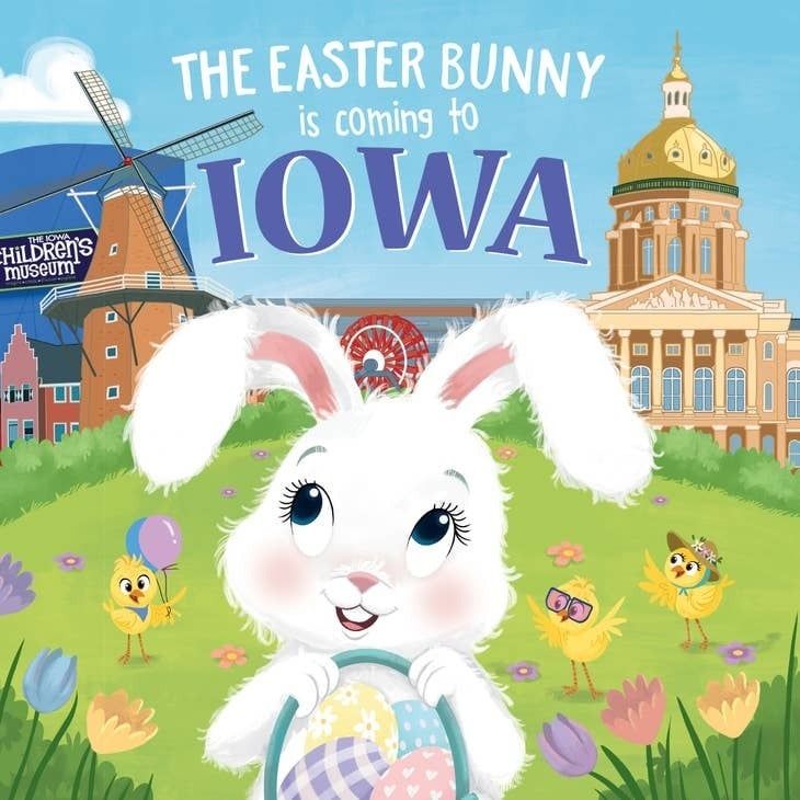 Easter Bunny Is Coming To Iowa Book