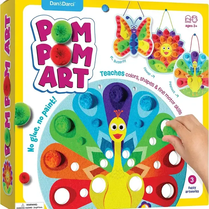 Pom Pom Arts &amp; Crafts Kit For Toddlers