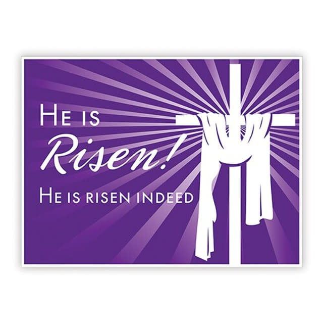 Yard Signs: He Is Risen!