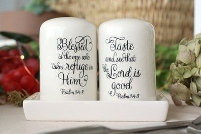 Taste And See, Salt And Pepper Shaker Set