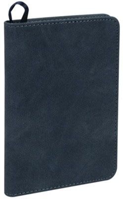 Pocket Size Scriptured notebook, Navy Blue
