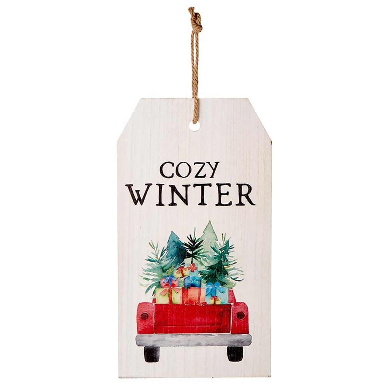Winter Door Tag