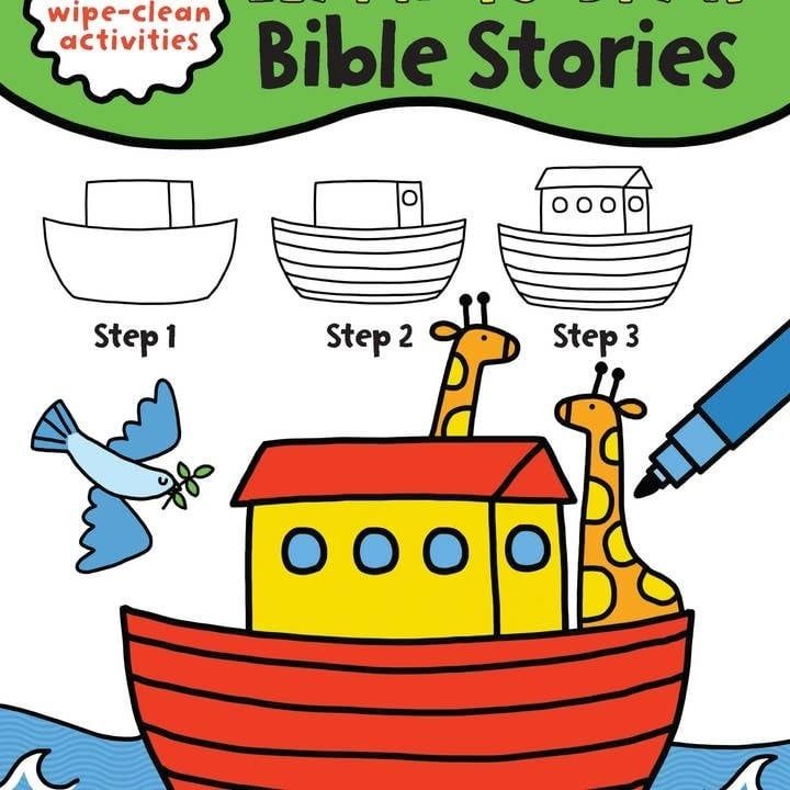 My First Learn To Draw: Bible Stories