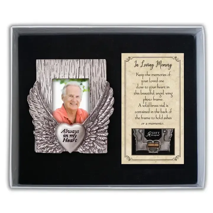 Always in My Heart Angel Wings Frame