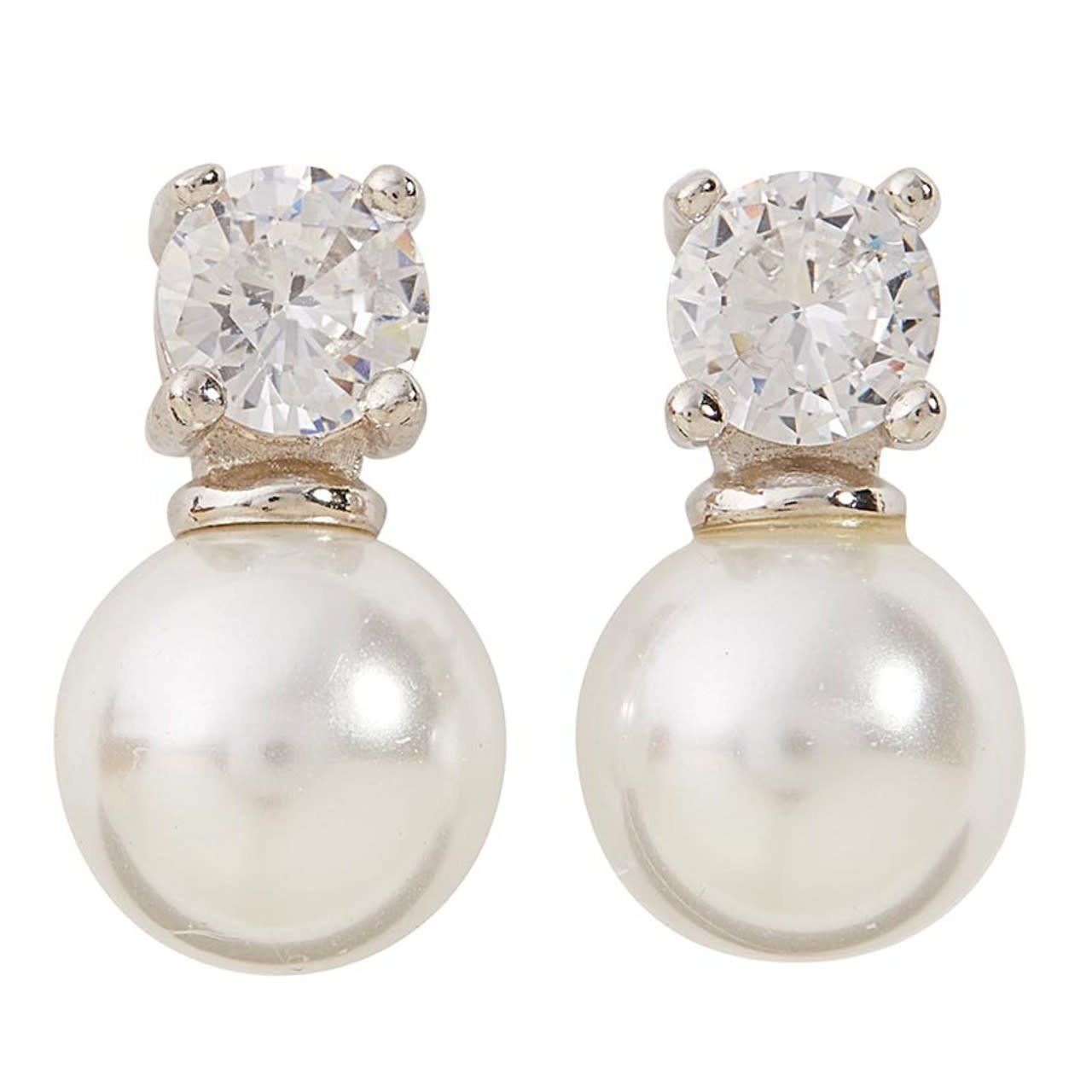 Pearl Wedding Stud Earrings