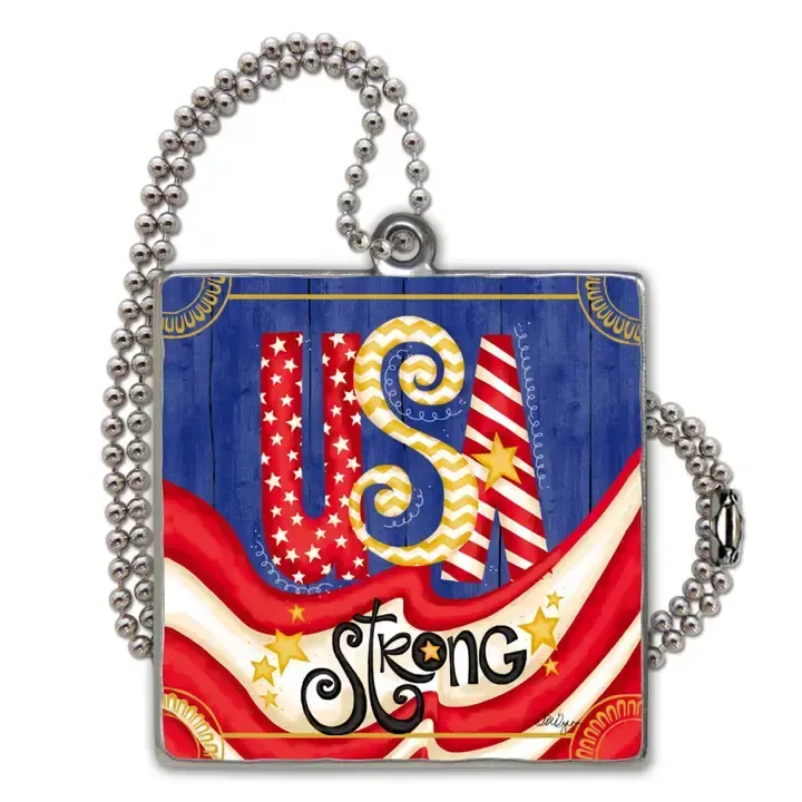 Patriotic Car Charms