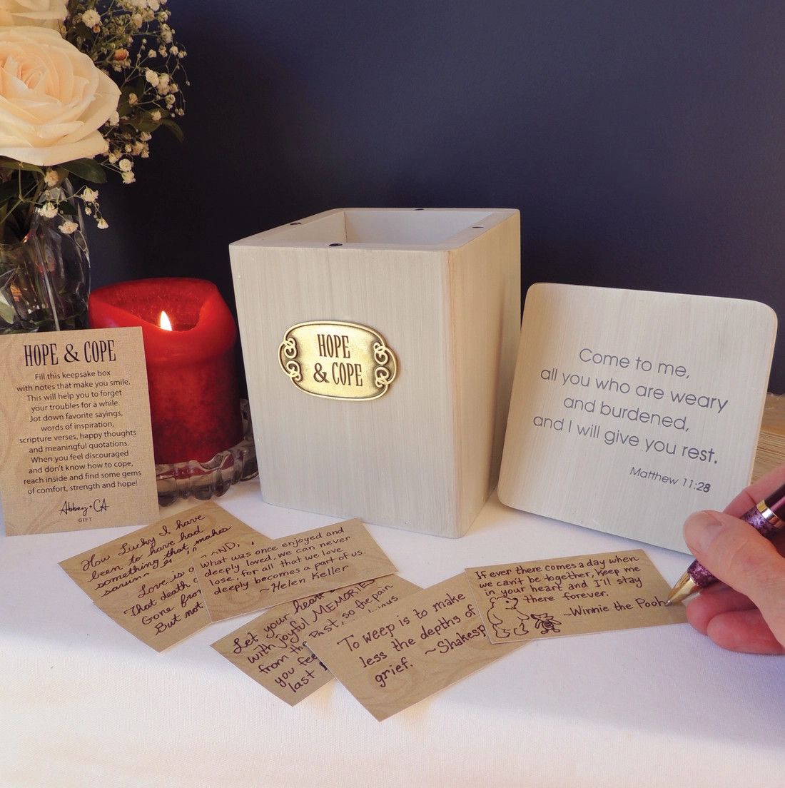 Hope &amp; Cope Keepsake Box