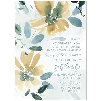 Soft Floral Sympathy - Inspirational