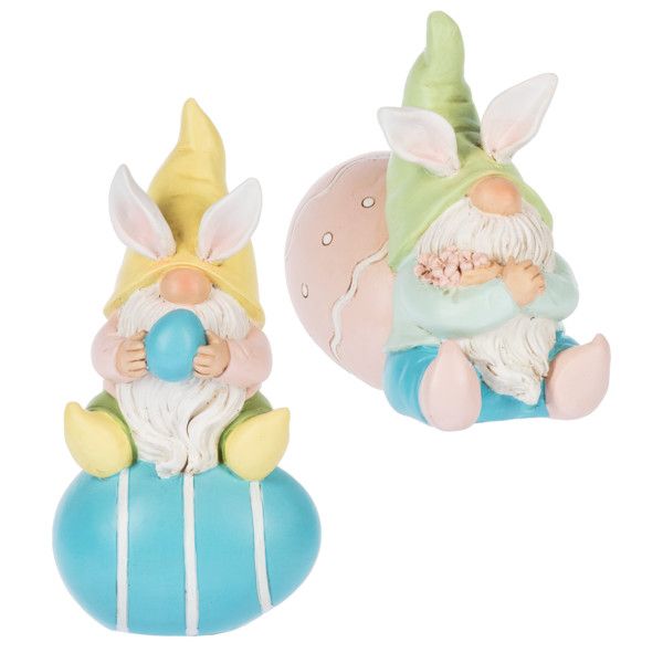 Easter Bunny Gnome Figurines
