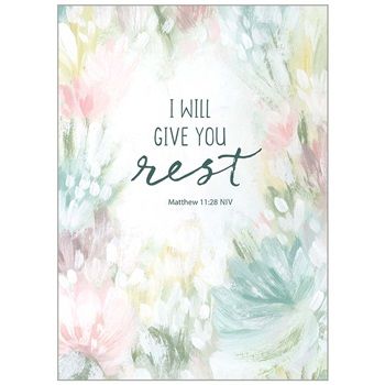 I Will Give You Rest Friendship - Encouragement