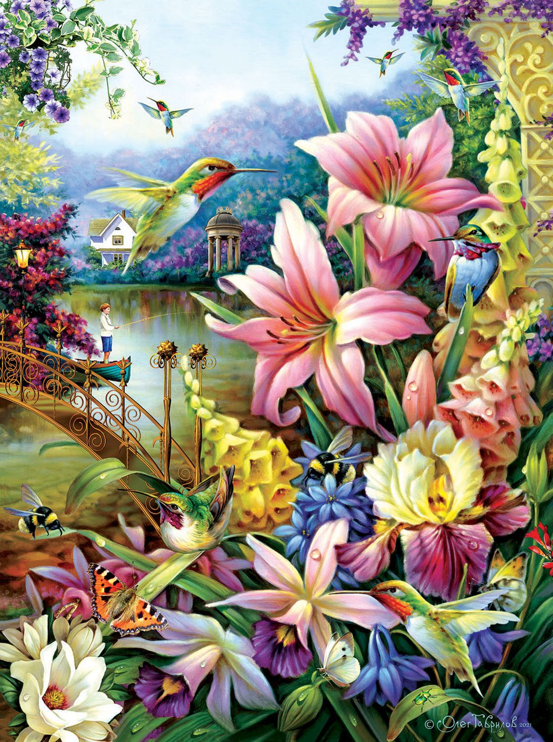 Garden by the River 1000