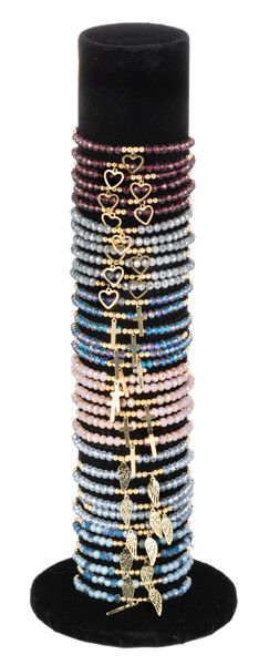 Beaded Bracelets with Charm
