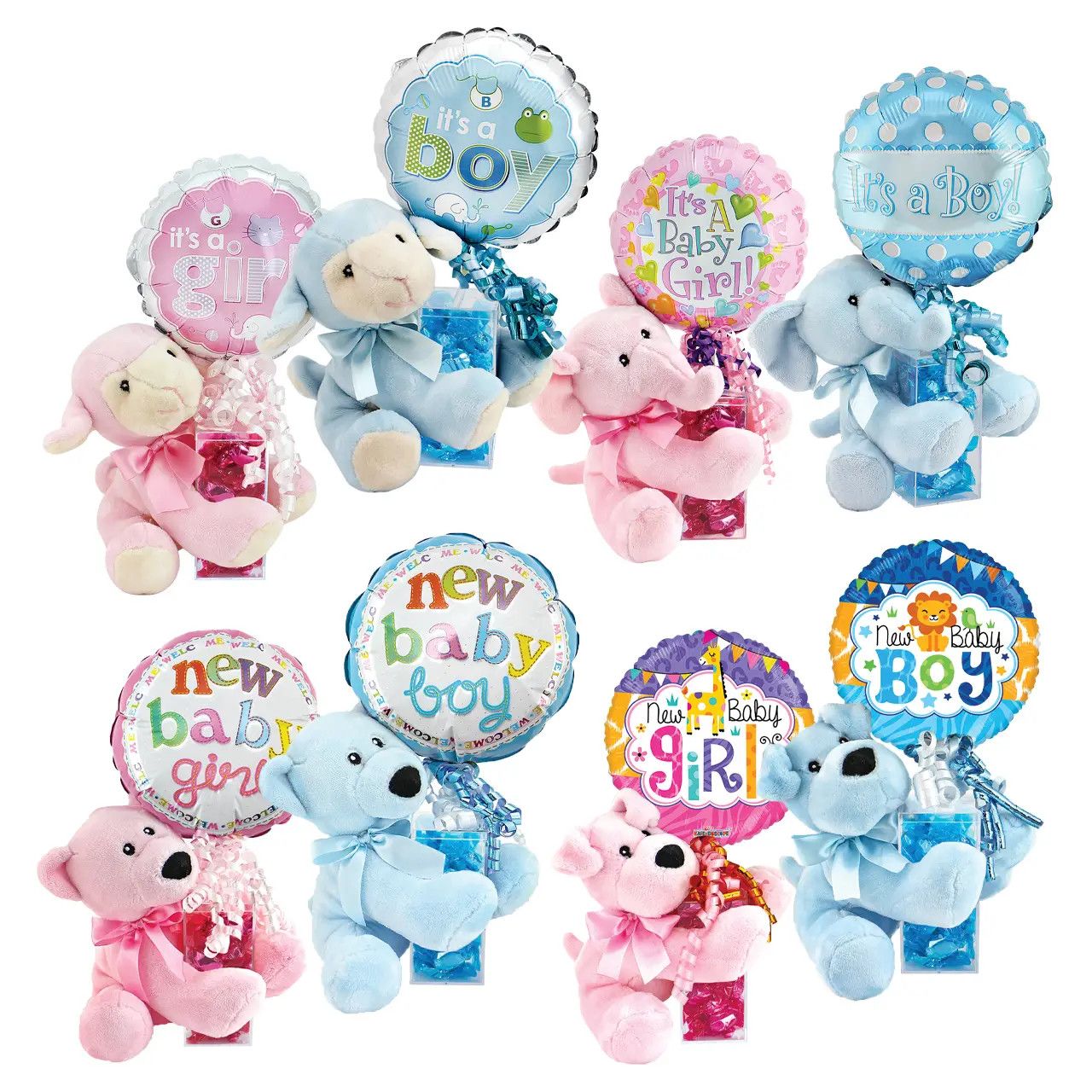 Mixed Baby Bear Hugger Kelliloons