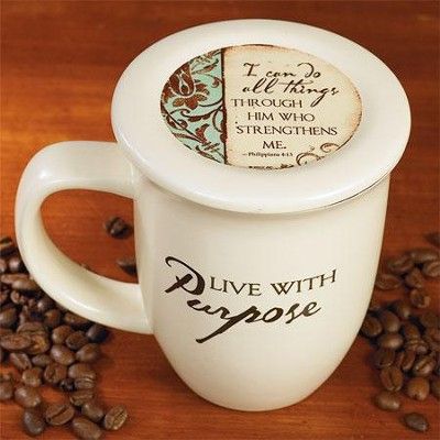 Live with Purpose Mug and Coaster